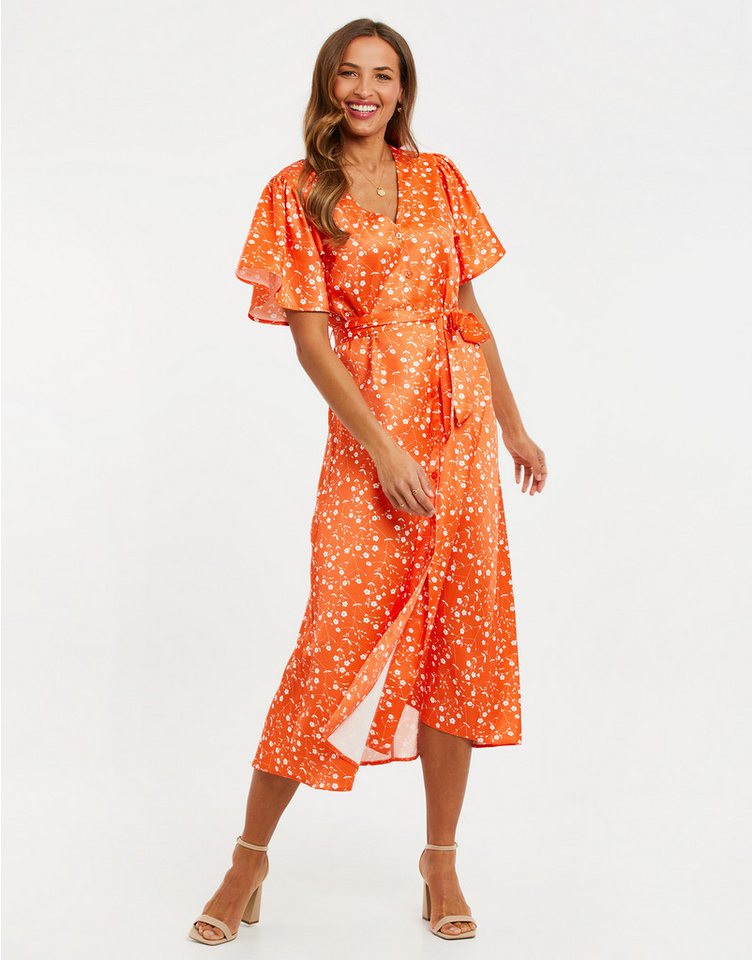 Threadbare Sommerkleid Fruit Pastill mit Bindegürtel von Threadbare