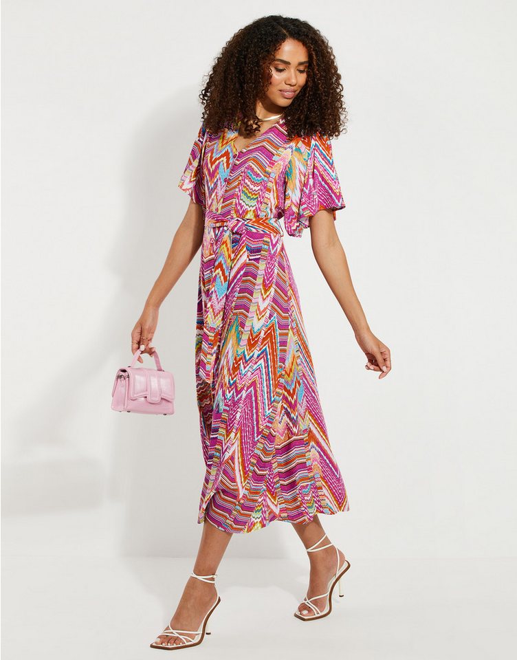 Threadbare Sommerkleid Fruit Pastill mit Bindegürtel von Threadbare