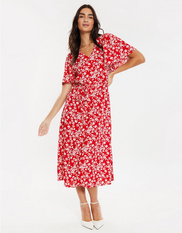 Threadbare Sommerkleid Fruit Pastill mit Bindegürtel von Threadbare