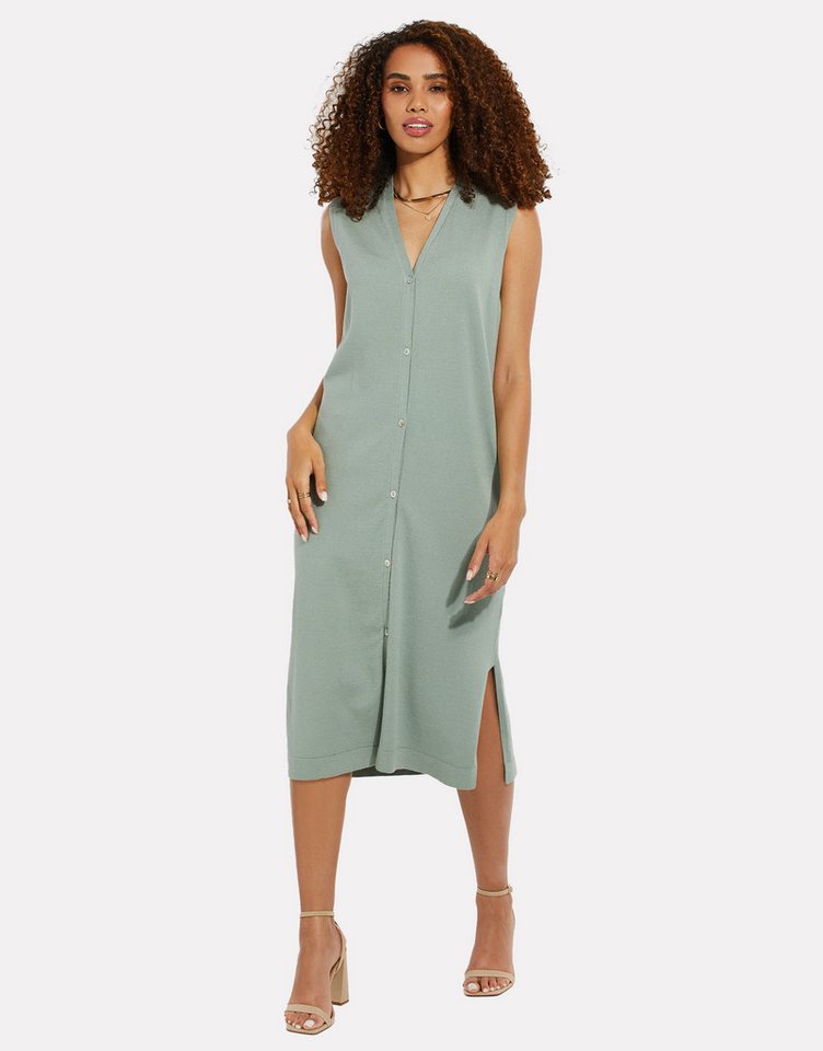 Threadbare Sommerkleid THB Melman Button Down Dress (1-tlg) mit Knöpfen von Threadbare