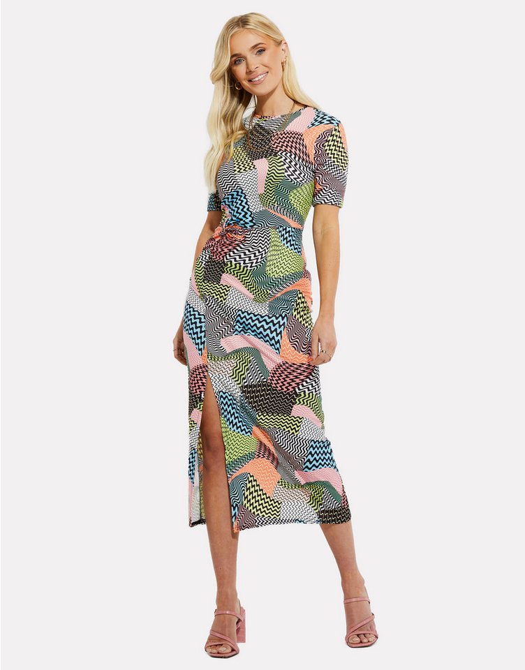 Threadbare Sommerkleid THB Nala Knot Detail (1-tlg) mit stylischer Raffung an der Taille von Threadbare