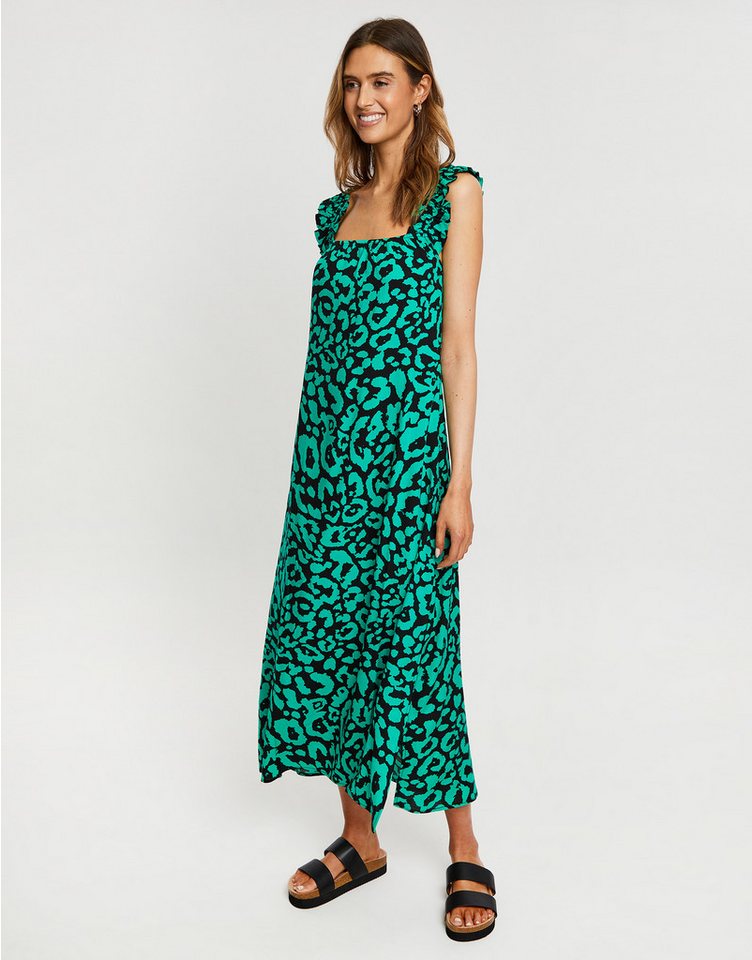 Threadbare Sommerkleid THB Rainbow Sleeveless Midi Dress mit schönem Print von Threadbare