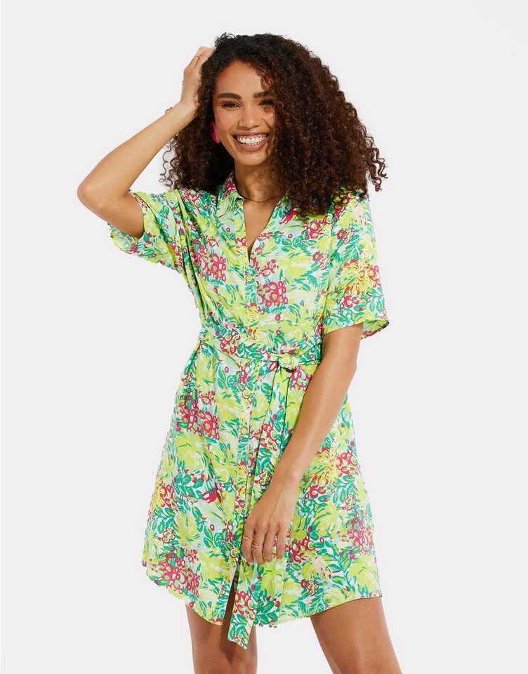 Threadbare Sommerkleid THB Tyler (1-tlg) mit farbenfrohem Allover-Muster von Threadbare