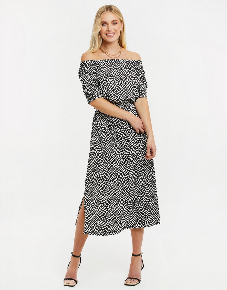 Threadbare Sommerkleid THBAltrincham im schulterfreien Design von Threadbare