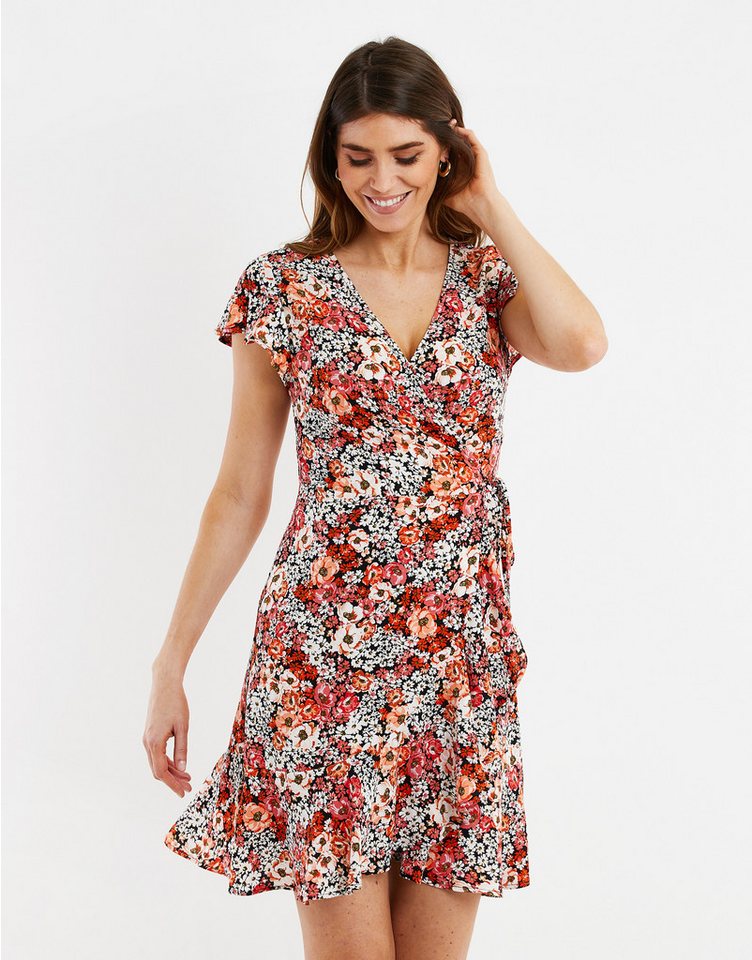 Threadbare Sommerkleid THBFizzer (1-tlg) in hübscher Wickeloptik von Threadbare