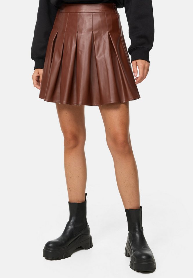 Threadbare Sommerrock im Leder-Look Threadbare Sommerrock im Leder-Look von Threadbare