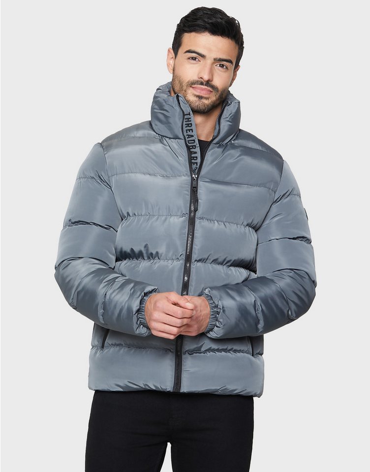 Threadbare Steppjacke Funnelweb (1-St) im klassischen Design von Threadbare