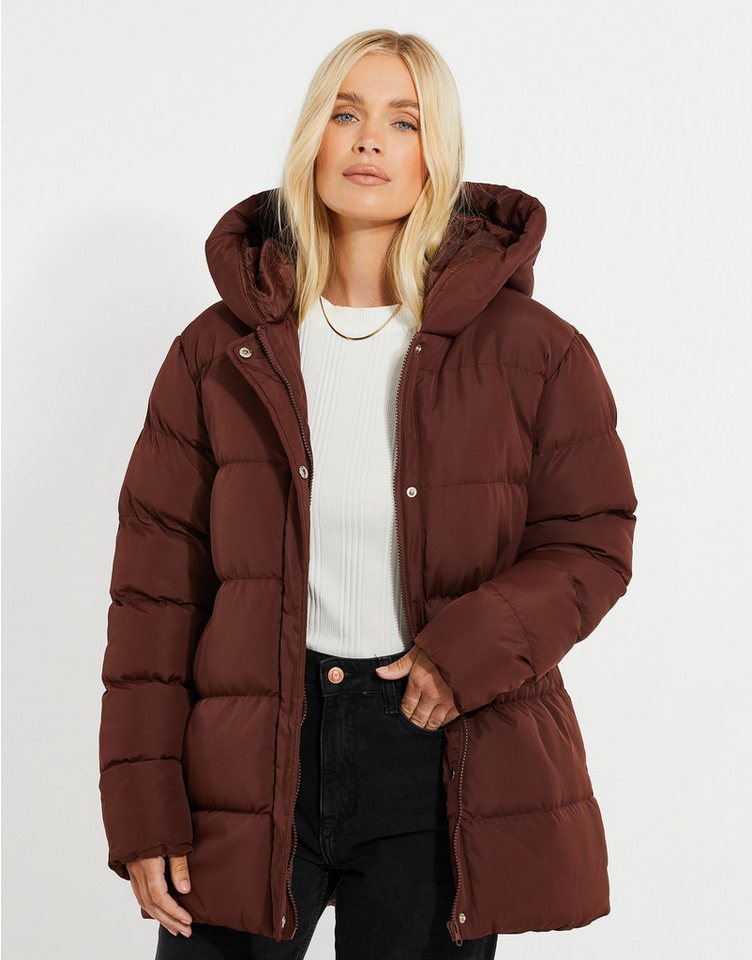 Threadbare Steppjacke THB Curve Hayley Puffer Jacket mit gemütlicher Kapuze Threadbare Steppjacke THB Curve Hayley Puffer Jacket mit gemütlicher Kapuze von Threadbare