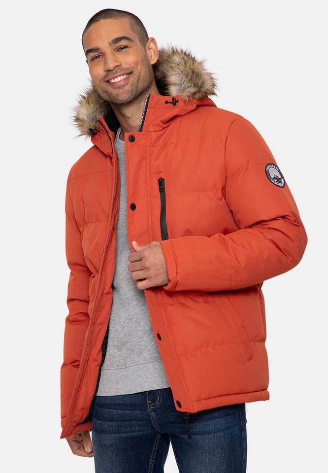 Threadbare Steppjacke THB Jacket Arnwood Padded (1-St) mit kuscheliger Kapuze von Threadbare