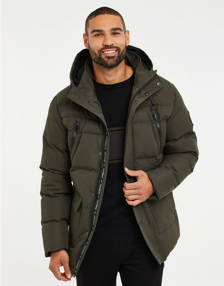 Threadbare Steppjacke THB Jacket Jackton (1-St) mit gefütterter Kapuze von Threadbare