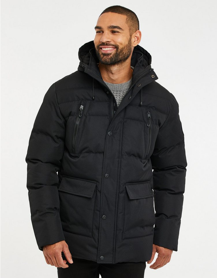 Threadbare Steppjacke THB Jacket Jackton (1-St) mit gefütterter Kapuze von Threadbare