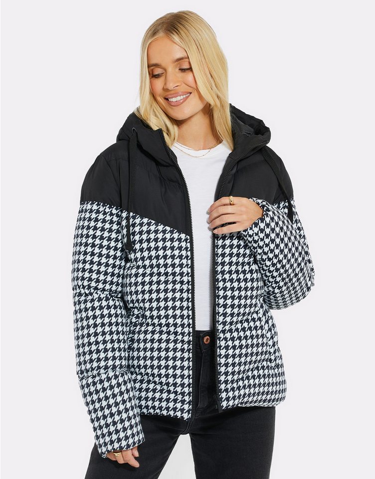 Threadbare Steppjacke THB Rummy Colourblock PaddedCoat (1-St) mit stilvollem Colourblock-Design von Threadbare