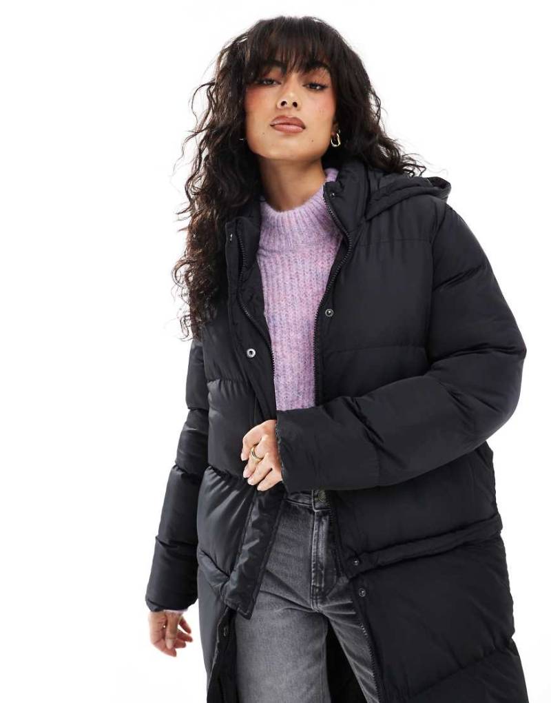 Threadbare - Steppmantel in Schwarz von Threadbare