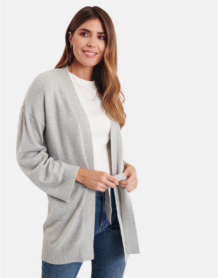 Threadbare Strickjacke THBChamomile mit stylischem Bindegürtel von Threadbare