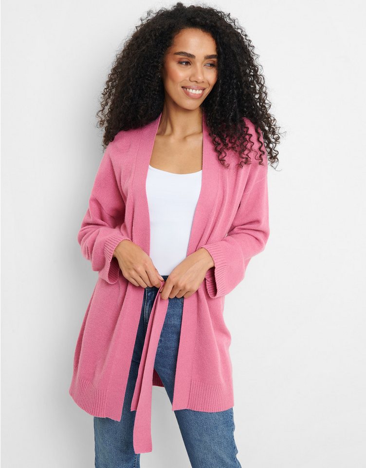 Threadbare Strickjacke THBChamomile mit stylischem Bindegürtel von Threadbare
