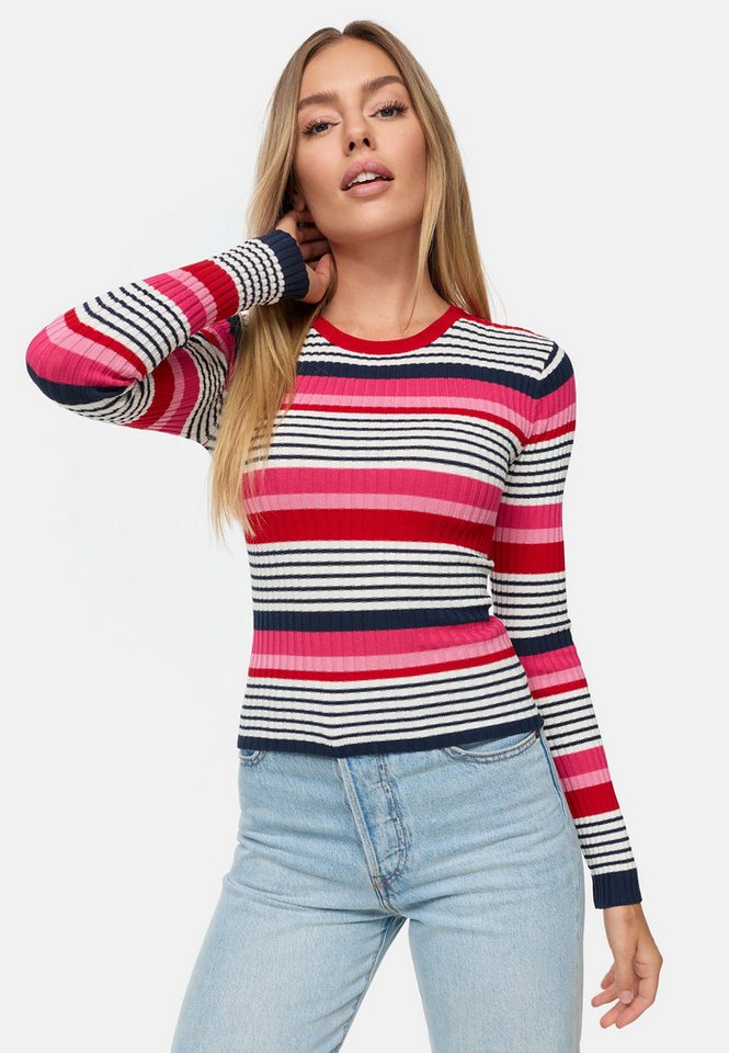 Threadbare Strickpullover Hannah (1-tlg) mit stilvollen Knopfdetails an den Ärmeln von Threadbare