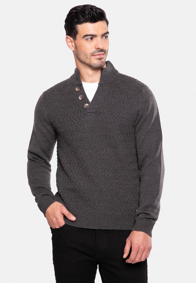 Threadbare Strickpullover Mellor (1-tlg) mit schönem Strickmuster von Threadbare