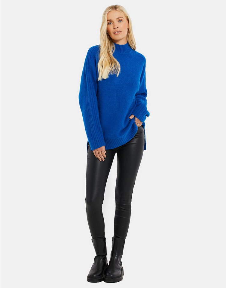 Threadbare Strickpullover THB Brick Multi Striped Roll Neck Jumper (1-tlg) im kuscheligen Design von Threadbare