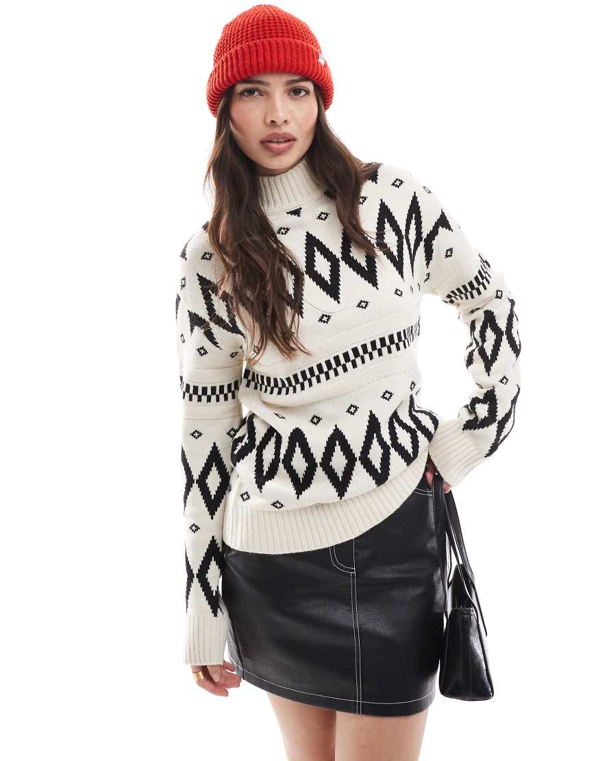 Threadbare - Strickpullover mit Print-Design-Bunt Threadbare - Strickpullover mit Print-Design-Bunt von Threadbare