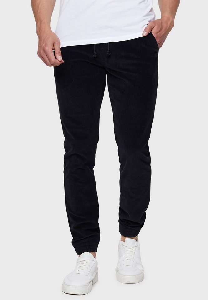 Threadbare Sweathose Roy Cord 8W mit bequemem Bund von Threadbare