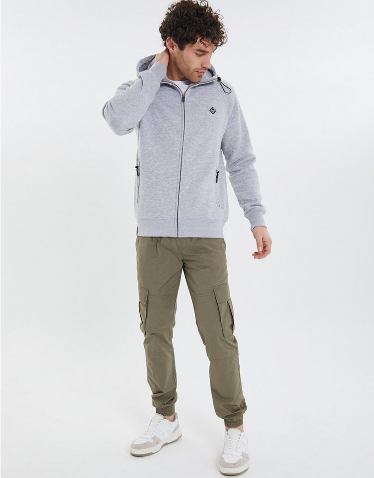 Threadbare Sweatjacke (1-tlg) mit verstellbarer Kapuze von Threadbare
