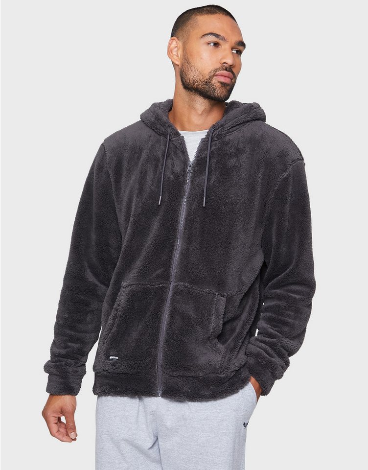 Threadbare Sweatjacke Franklin Borg Hoody (1-tlg) im kuscheligen Design von Threadbare