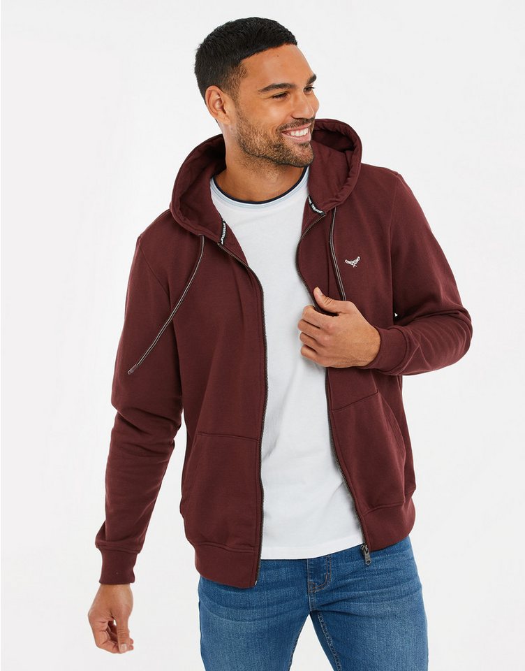 Threadbare Sweatjacke Through Tangerine mit Kapuze Threadbare Sweatjacke Through Tangerine mit Kapuze von Threadbare