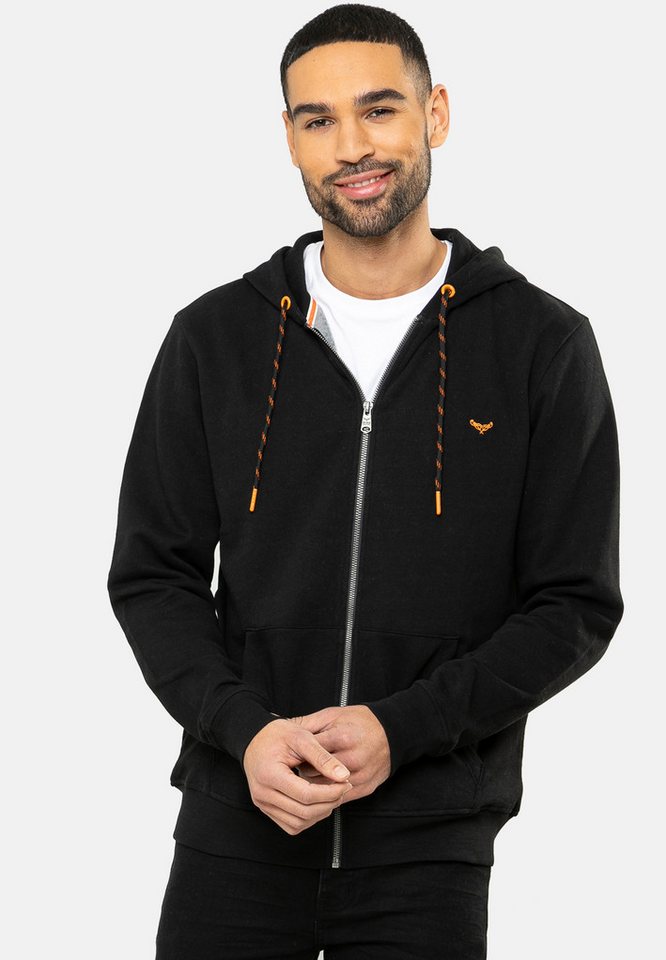 Threadbare Sweatjacke Through Tangerine mit Kapuze Threadbare Sweatjacke Through Tangerine mit Kapuze von Threadbare