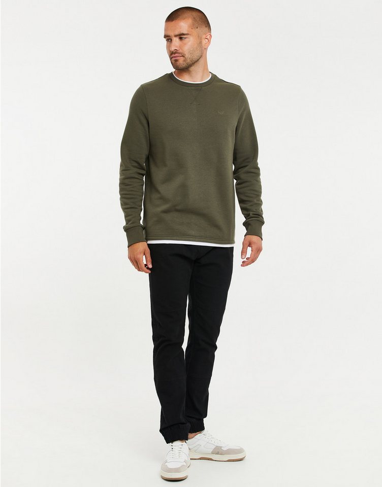Threadbare Sweatshirt THB Fleece Crew Kisele (1-tlg) mit Fleece-Material von Threadbare