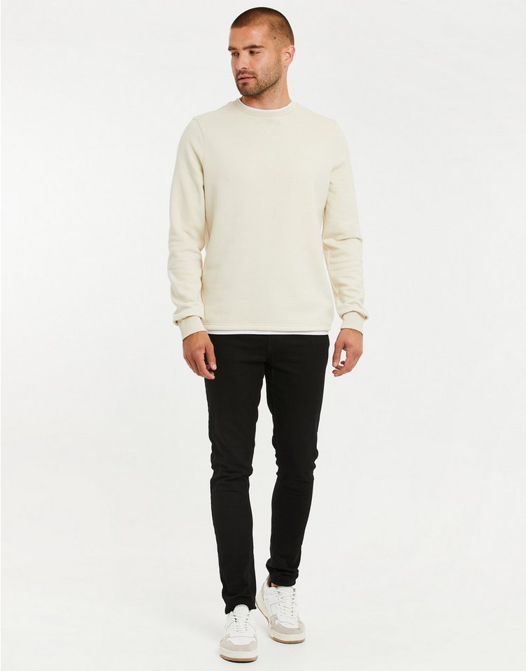 Threadbare Sweatshirt THB Fleece Crew Kisele (1-tlg) mit Fleece-Material von Threadbare