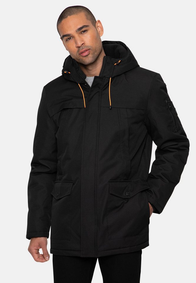 Threadbare Wintermantel THB Jacket Prenton (1-tlg) mit einstellbarer Kapuze von Threadbare