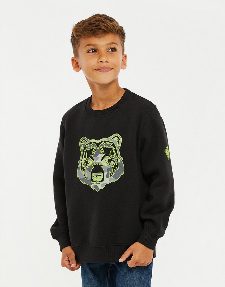 Threadboys Fleecepullover (1-tlg) mit tollem Print von Threadboys