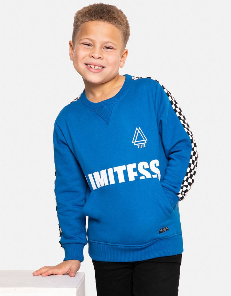 Threadboys Rundhalspullover Limit (1-tlg) mit coolem Print von Threadboys