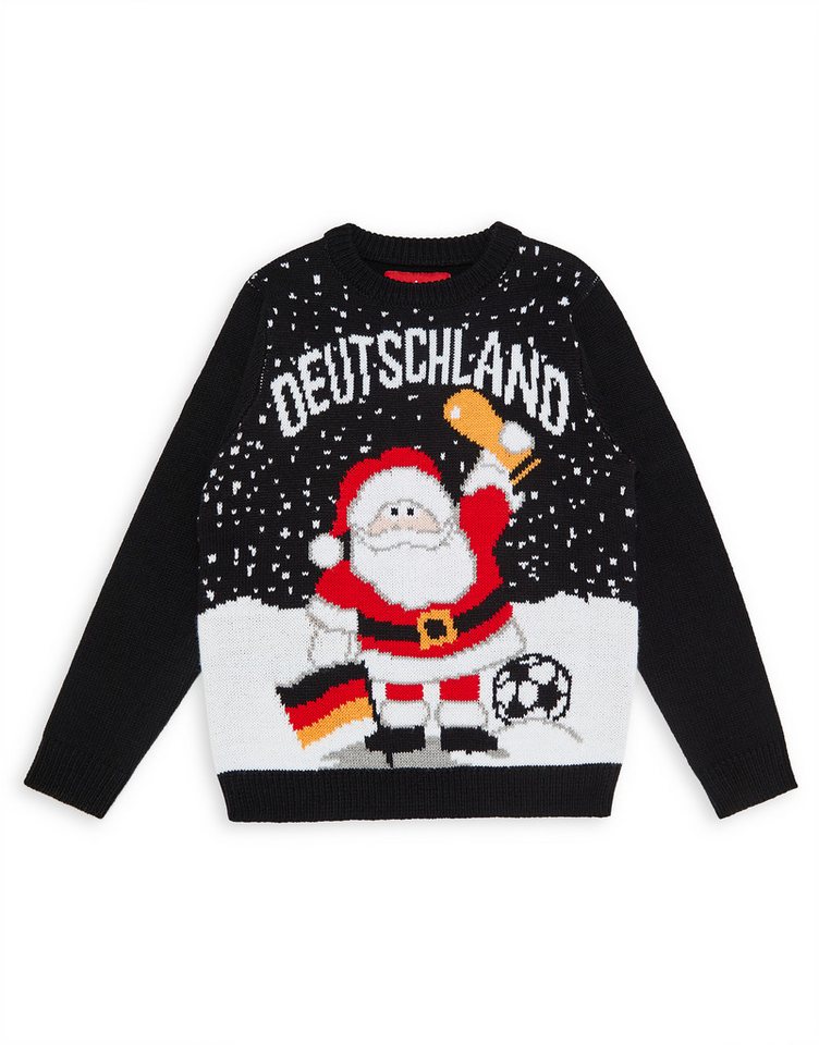 Threadboys Rundhalspullover THB Xmas Jumper Germany (1-tlg) mit tollem Deutschland-Print von Threadboys