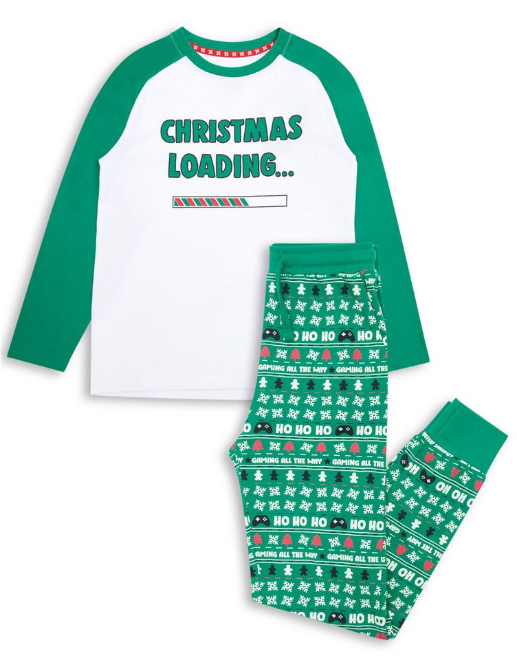 Threadboys Schlafanzug Bauble (1 tlg) im Weihnachts-Design von Threadboys