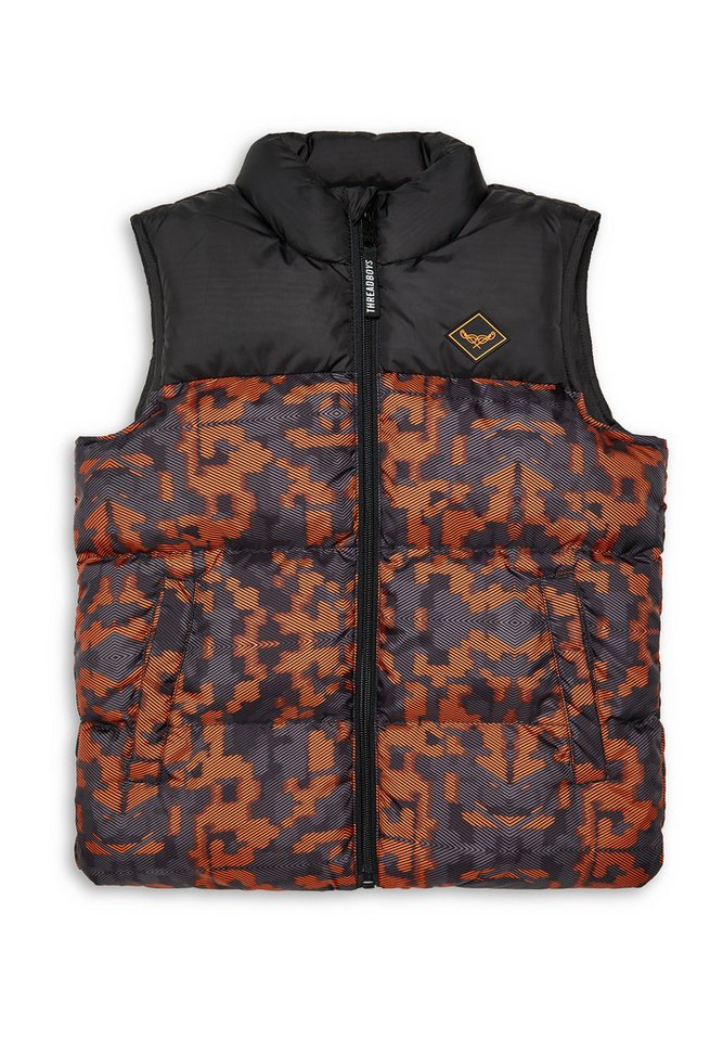 Threadboys Softshellweste THB Jacket Colour Block Gilet Rafferty (1-tlg) mit coolem Colour-Blocking-Stil von Threadboys