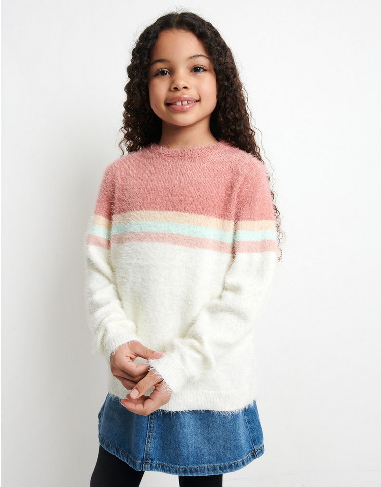 Threadgirls Rundhalspullover TBGLucky (1-tlg) im Streifen-Design von Threadgirls