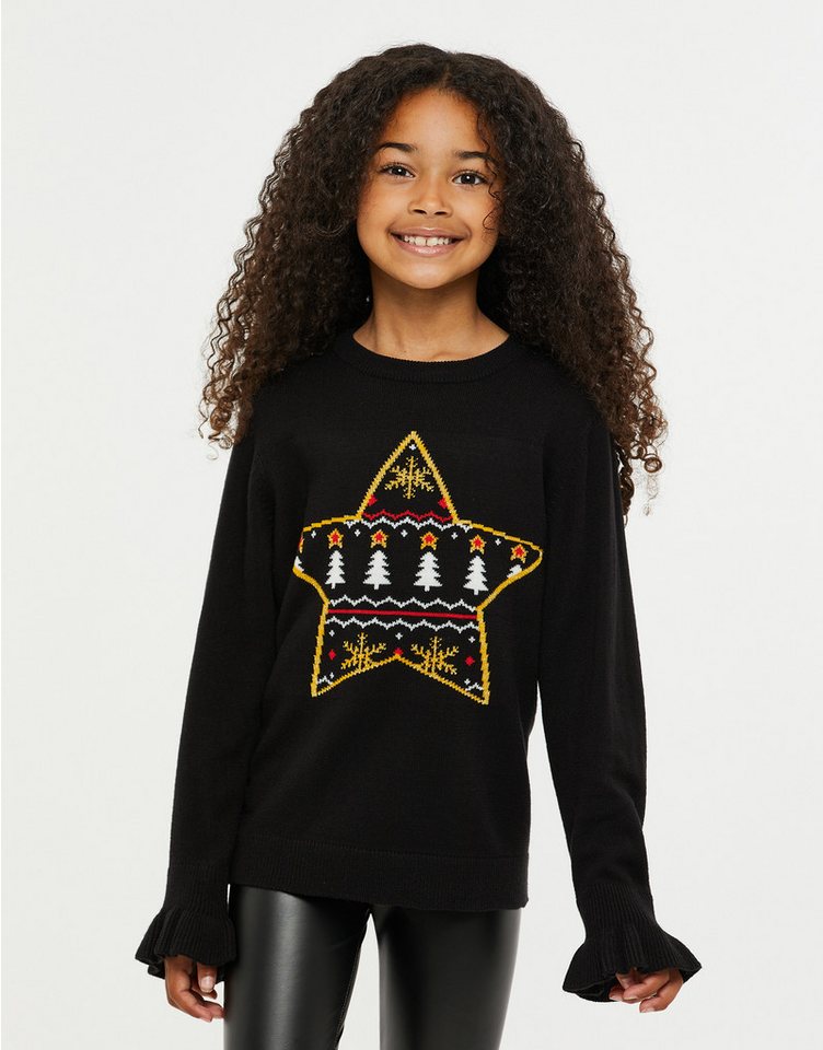 Threadgirls Rundhalspullover THB Girls Christmas mit tollem Weihnachts-Motiv von Threadgirls