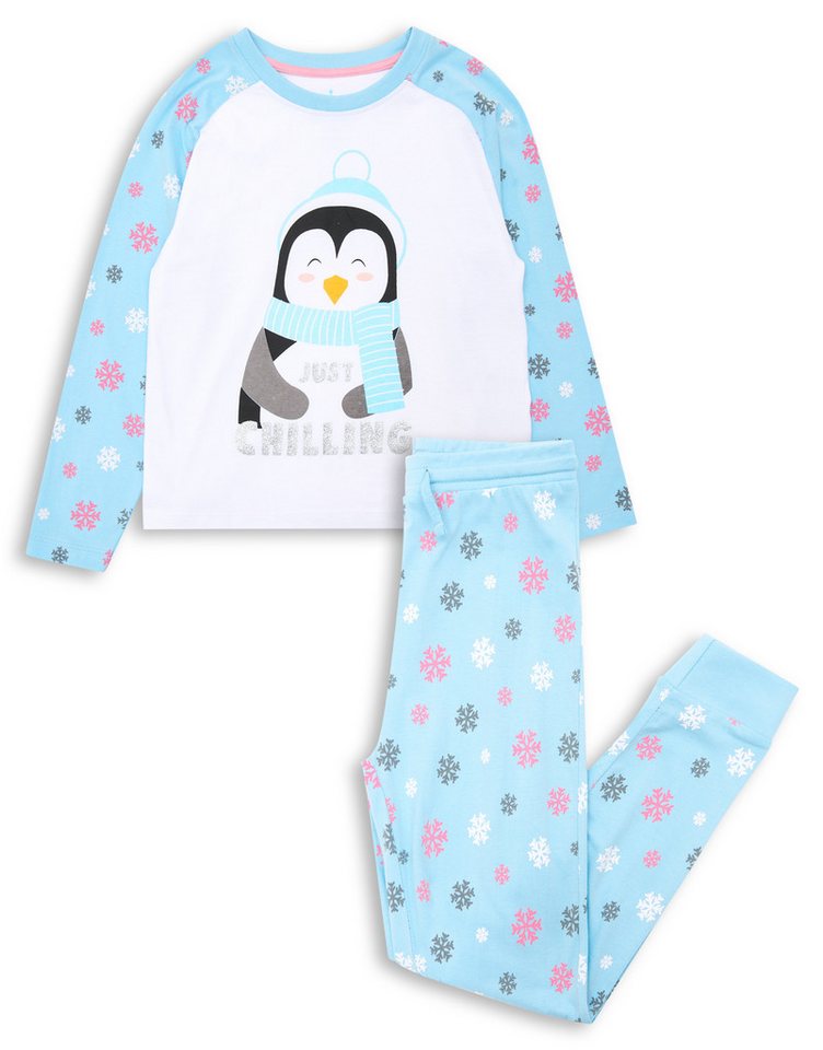 Threadgirls Schlafanzug Snuggle mit niedlichem Frontprint von Threadgirls