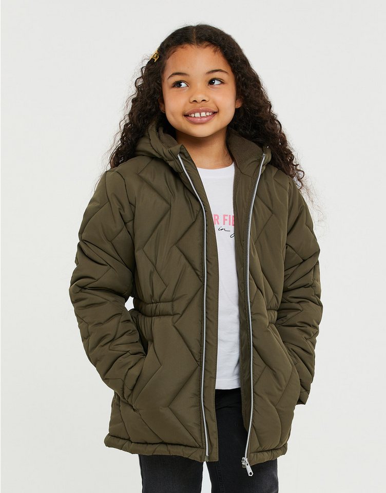 Threadgirls Steppjacke THB Quilted Hooded Jacket Ziggy (1-St) mit Taillenzug von Threadgirls