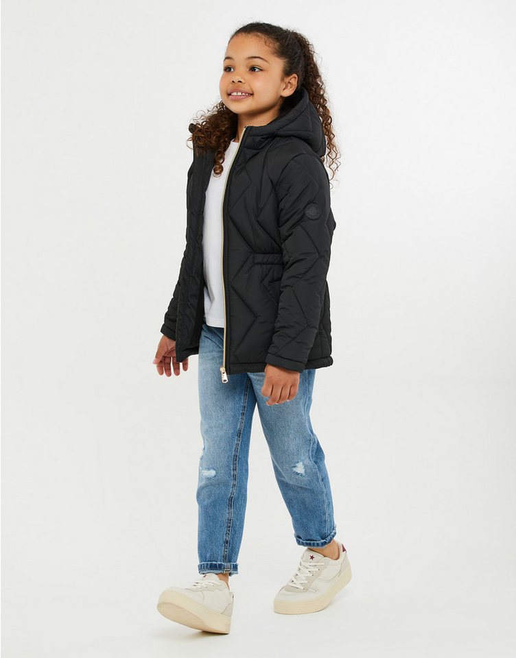 Threadgirls Steppjacke THB Quilted Hooded Jacket Ziggy (1-St) mit Taillenzug von Threadgirls