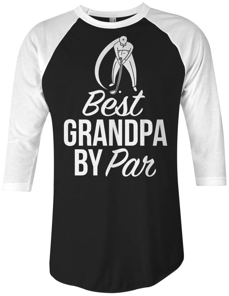 Am Besten Sie Opa Von Par - Unisex Erwachsene Raglan T-Shirt von Threadrock