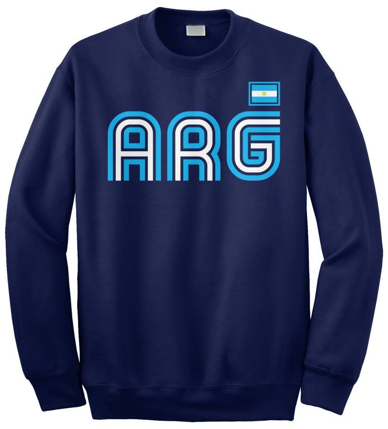 Argentinien Sportliche Retro-Serie Unisex Erwachsene Rundhals Sweatshirt Oder Pullover Hoodie Argentinien Sportliche Retro-Serie Unisex Erwachsene Rundhals Sweatshirt Oder Pullover Hoodie von Threadrock