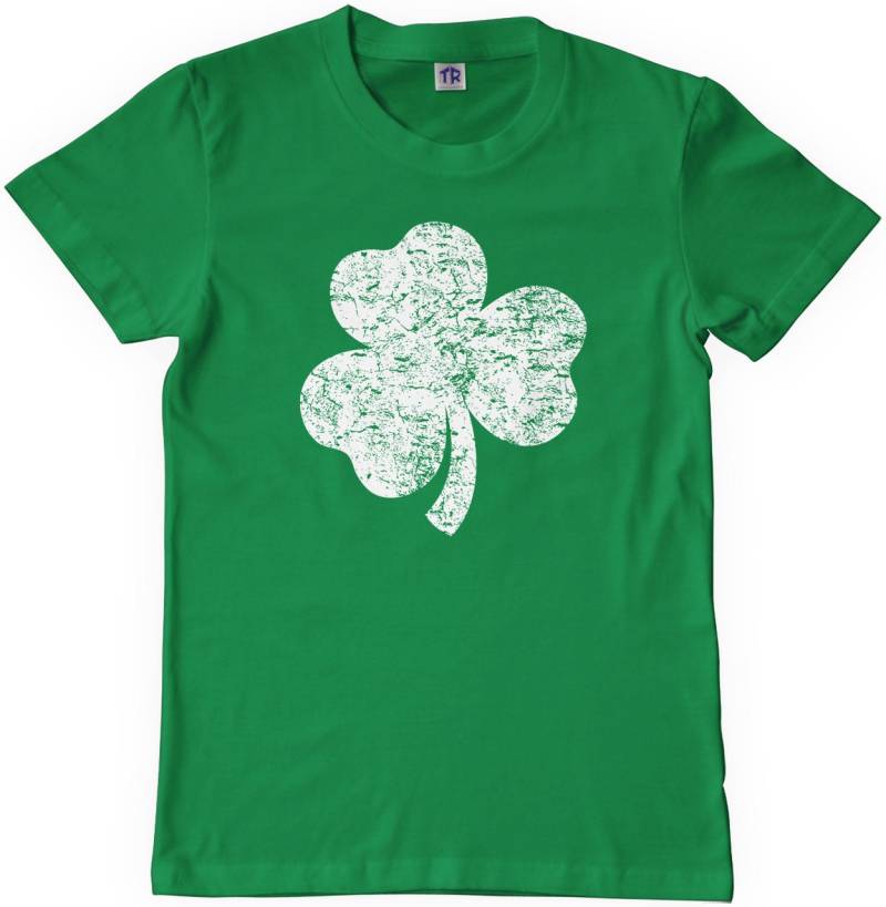 Beunruhigtes Kleeblatt Unisex Kinder Jugend T-Shirt von Threadrock