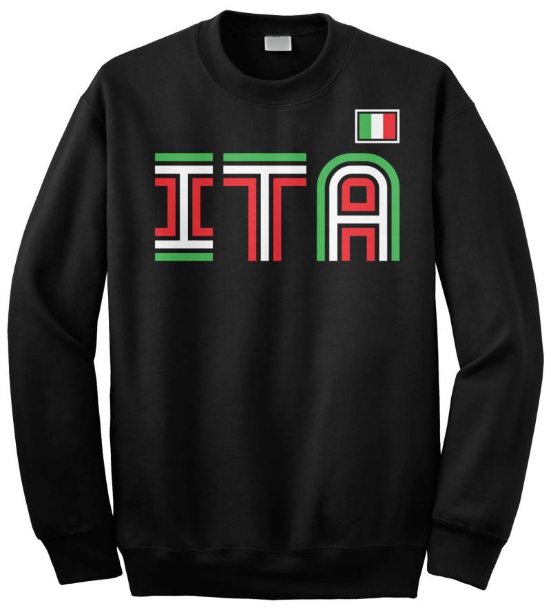 Italien, Sportliche Retro-Serie Unisex Erwachsene Rundhals Sweatshirt Oder Pullover Hoodie von Threadrock