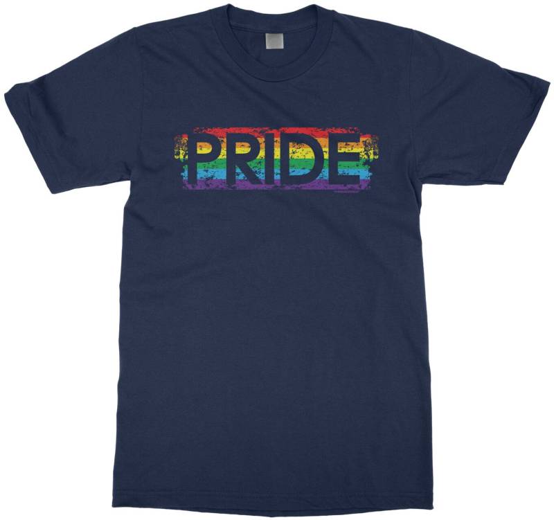 Regenbogen-Gay-Pride-Kinder Jugend Kurze Kurzarm T-Shirt von Threadrock