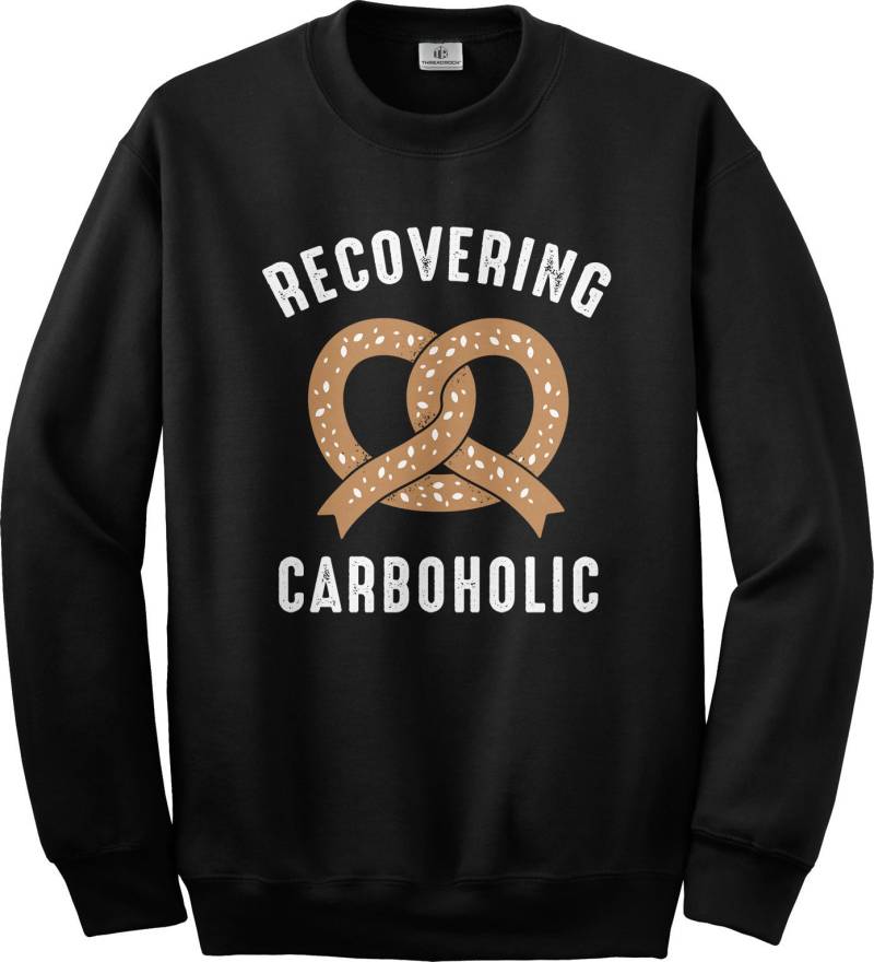 Wiederherstellung Carboholic - Unisex Erwachsene Rundhals Sweatshirt Oder Pullover Hoodie von Threadrock