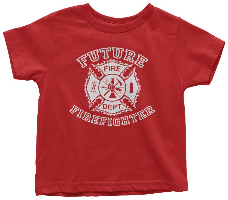 Zukünftige Feuerwehrmann Unisex Kinder Kleinkind T-Shirt Zukünftige Feuerwehrmann Unisex Kinder Kleinkind T-Shirt von Threadrock