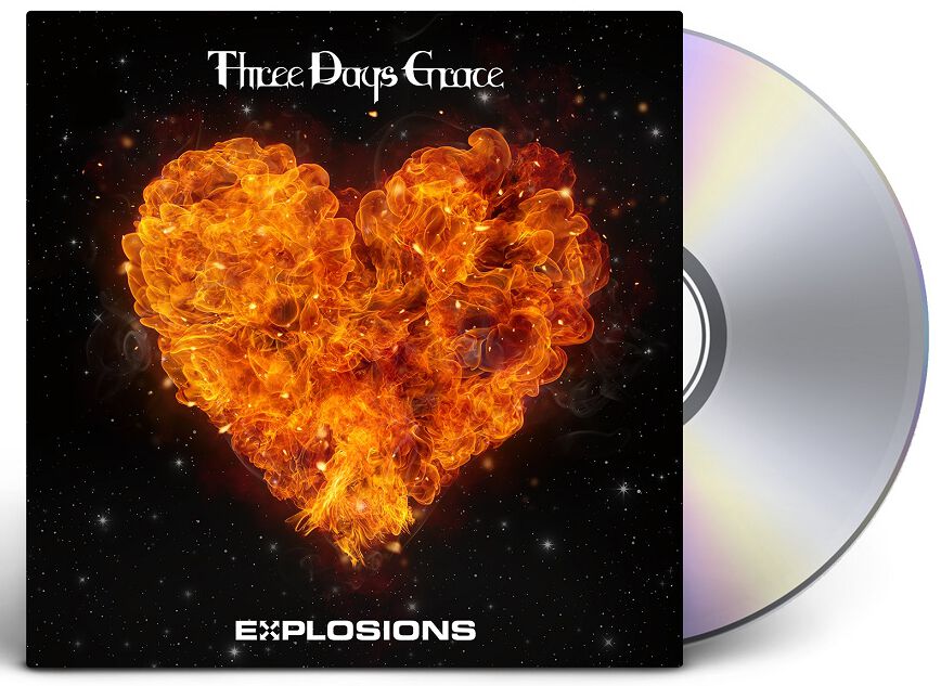 Three Days Grace Explosions CD multicolor von Three Days Grace