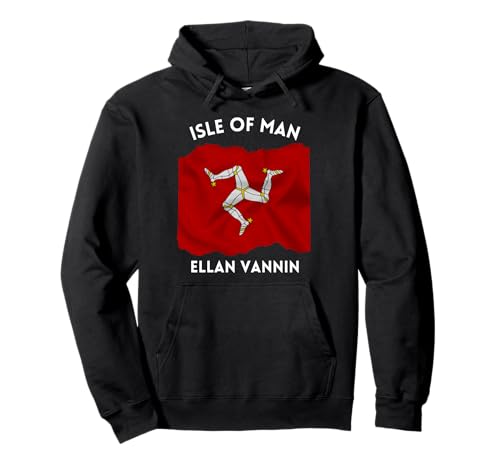 Isle of Man Flagge Manx Sprache Ellan Vannin der Triskelion Pullover Hoodie Isle of Man Flagge Manx Sprache Ellan Vannin der Triskelion Pullover Hoodie von Three Legs of Man Isle of Man Historic Flag Men